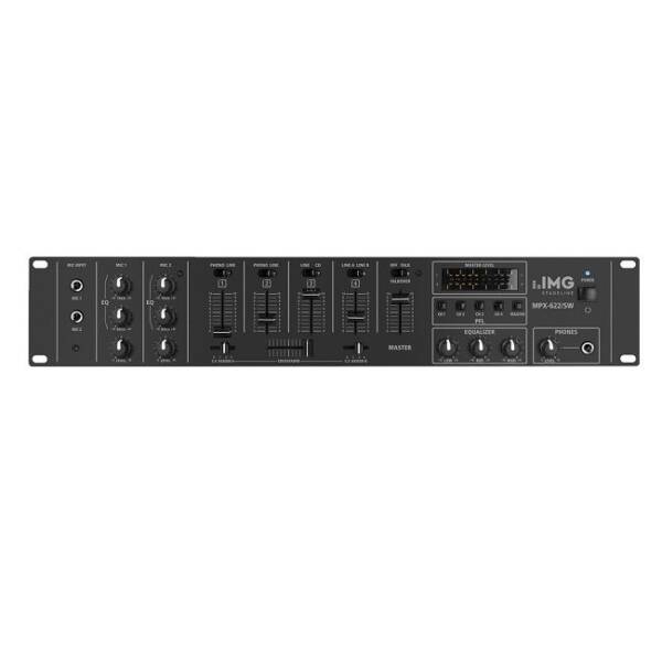 IMG Stageline MPX-622 6-Channel Stereo DJ Mixer