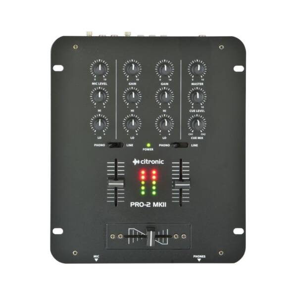 Citronic PRO-2 MKII DJ Mixer - Image 2