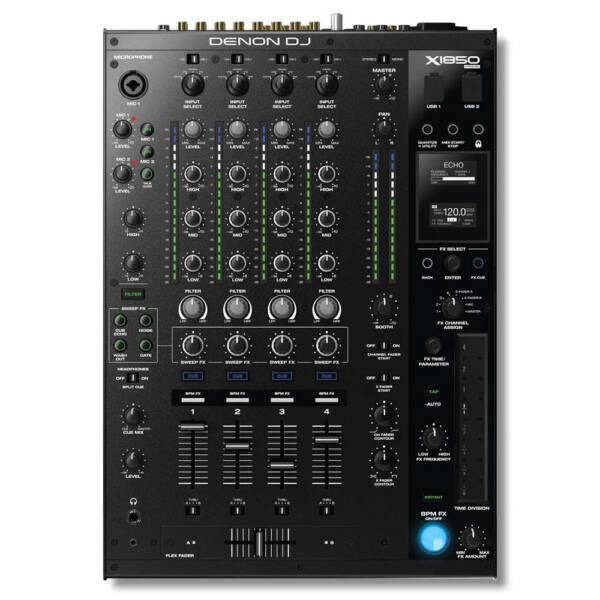 Denon DJ X1850 Prime Professional 4-Channel DJ Club Mixer - Image 2