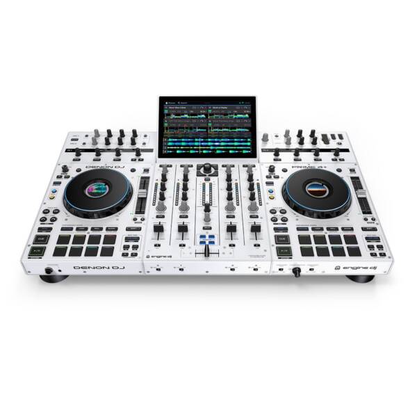 Denon DJ Prime 4+ DJ System Ltd Edition White