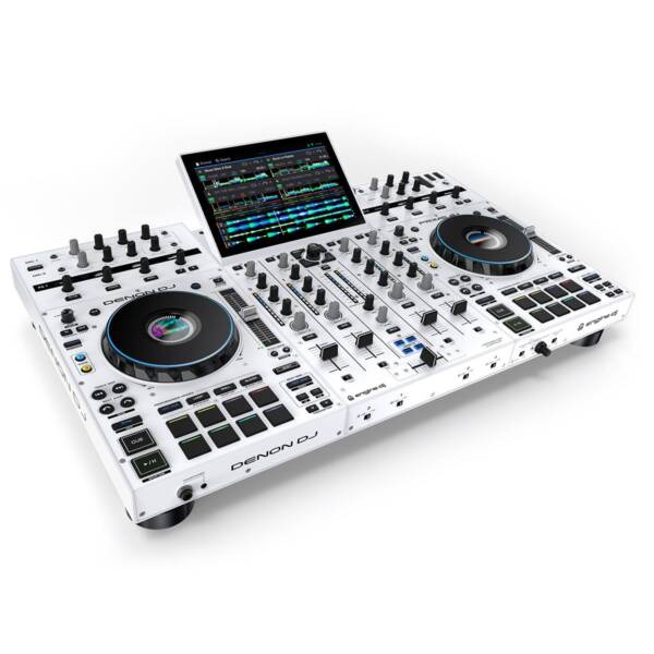 Denon DJ Prime 4+ DJ System Ltd Edition White - Image 2